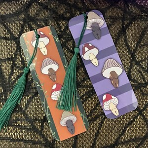 Perky Mushrooms bookmark