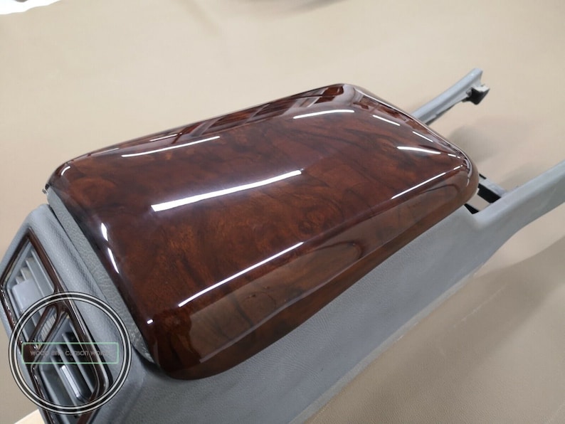 Mercedes Benz W210 Armrest Cover Burled Walnut Etsy
