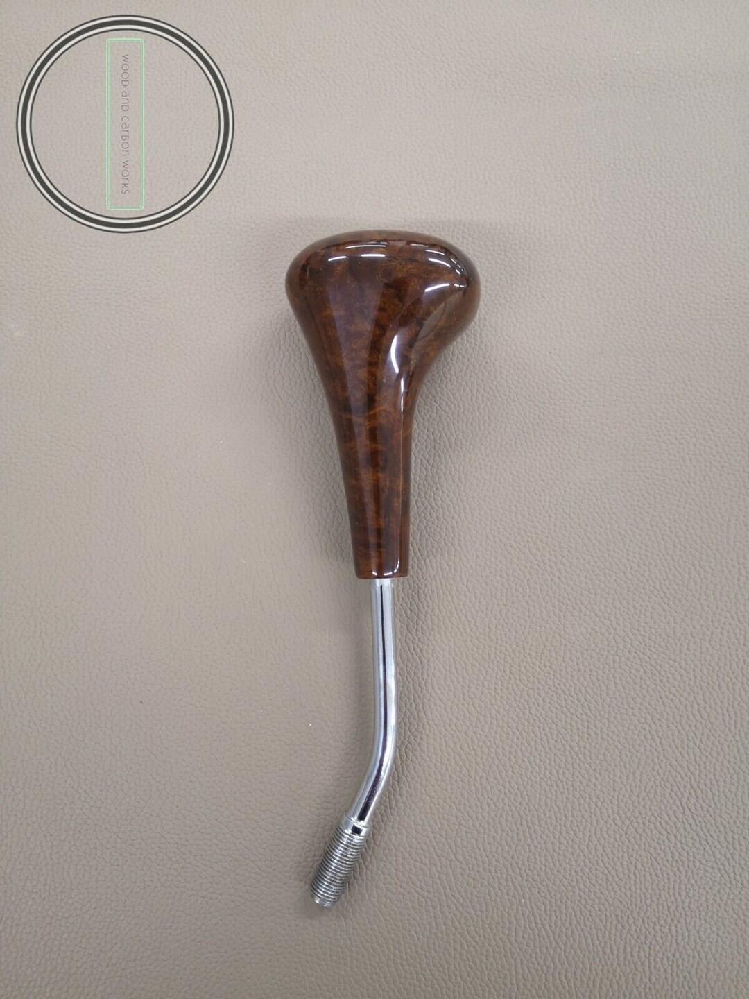 GEAR SHIFT KNOB WALNUT AUTOMATIC FOR MERCEDES W124 W126 W201 W202