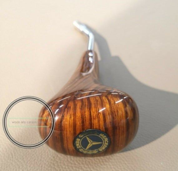 w124 w126 シフトノブ　ウッド Zebrano Wood Automatic Gear Shift Knob For Mercedes W124, W126