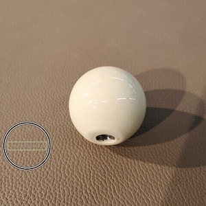 Pommeau de levier de vitesses Mercedes pour w113 w108 w111 pagoda 250sl 230sl 280sl blanc ivoire