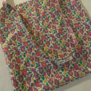 Tote bag liberty summer Totebag liberty floral tote bag. Bag flower. large women's tote bag
