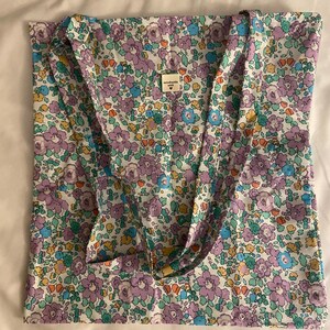 Tote Bag Liberty Sommer Totebag Liberty Floral Tote Bag Blume handgemachte Tasche - Vintage Bolso Tasche Vintage Floral Tasche große Liberty Bag
