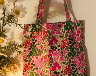 Liberty zomer draagtas Liberty draagtas bloemen draagtas bloem borsavintage bolso flores tela bloemenstof grote tas liberty tas