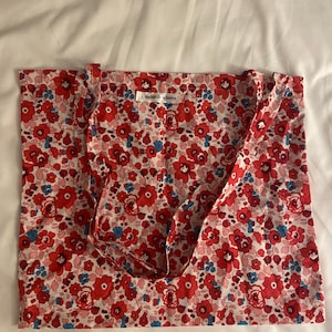 Liberty summer tote bag Liberty tote bag Floral tote bag Handmade flower bag - Vintage bag Bolso Vintage floral bag Large Liberty bag