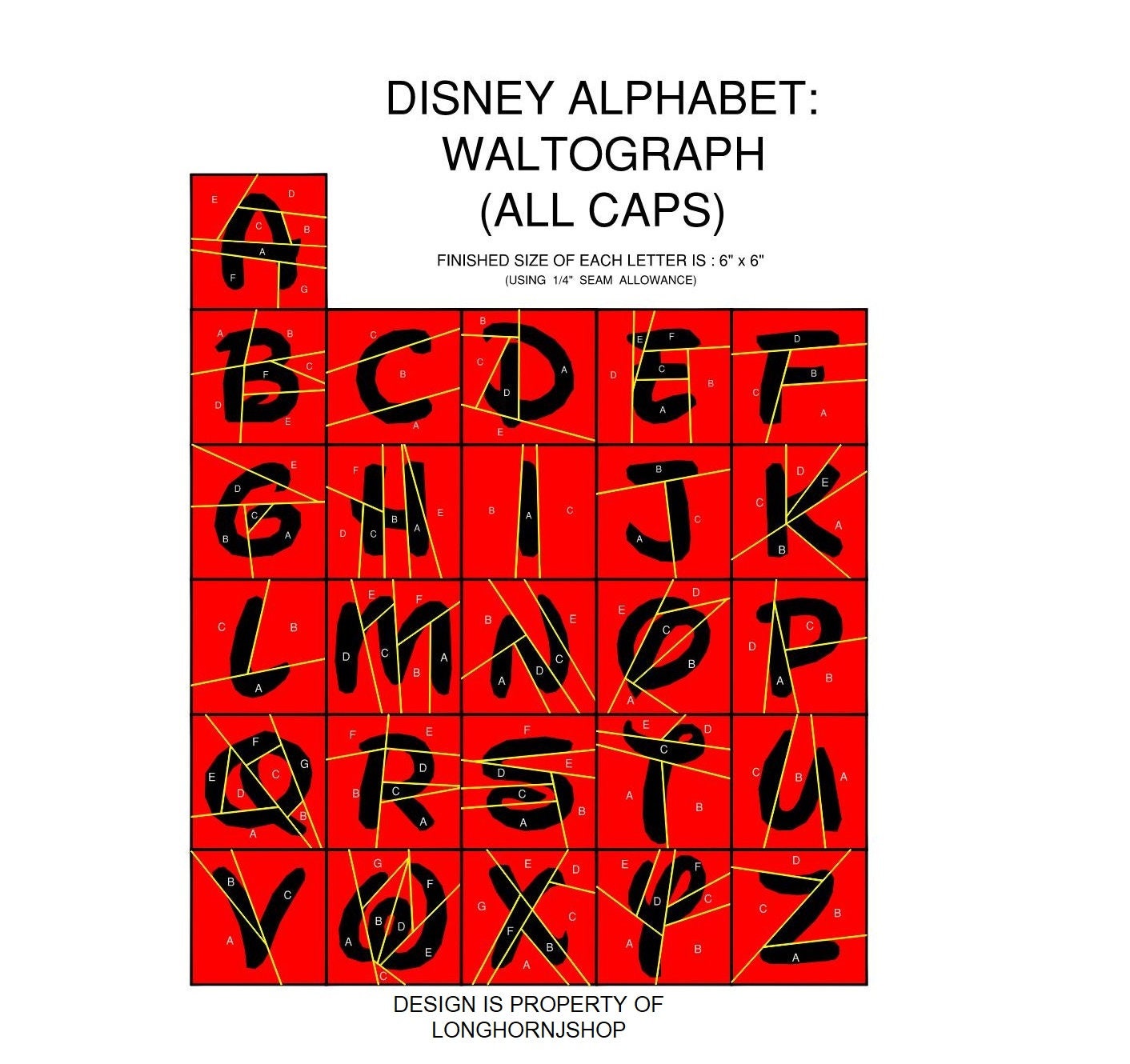 Waltograph Font Alphabet & Numbers 3-Pc. Set - Silicone Mold –