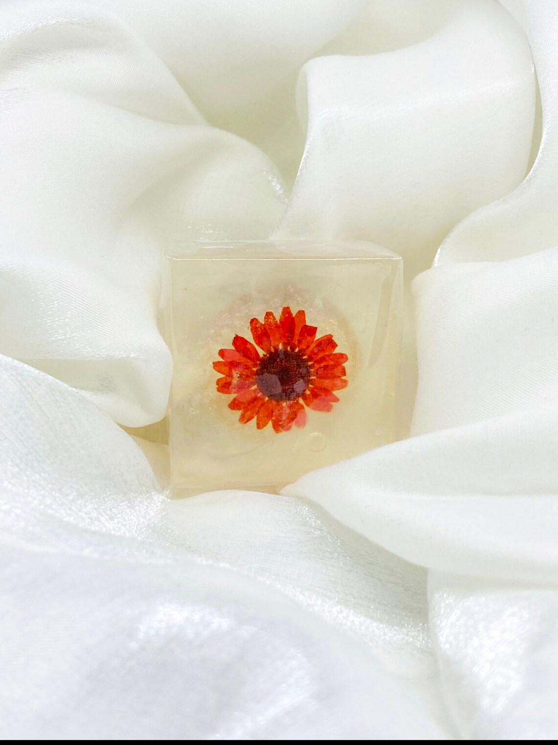 Natural soaps with dried flowers Flower box Etsy