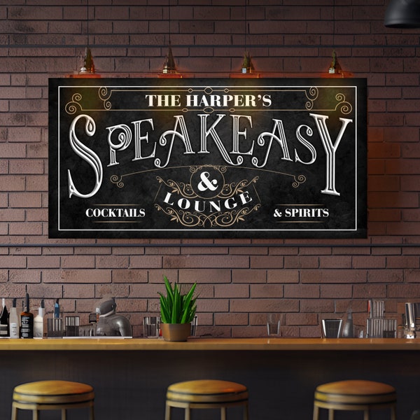 Speakeasy - Etsy