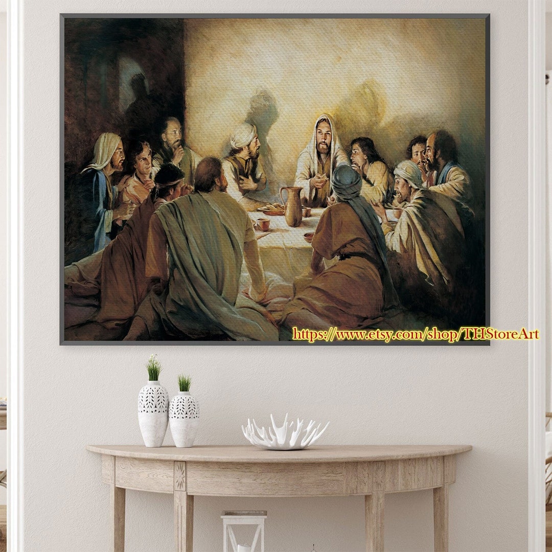 The Last Supper Christian Modern Canvas, the Last Supper Prints