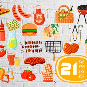 BBQ svg,Barbecue SVG Bundle, barbeque svg bundle, bbq svg, grilling svg, vacation svg,meat svg,food svg, print file,printable, svg file, svg