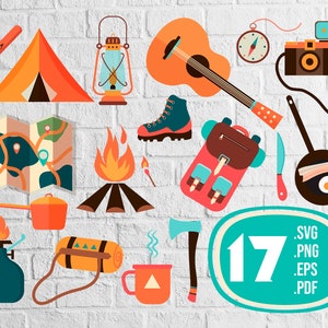 Camping svg,Camping SVG Bundle,Camper Svg,Summer Svg,Campfire Svg,Camping Clipart,guitar svg,campfire svg,print file, printable,svg file,svg