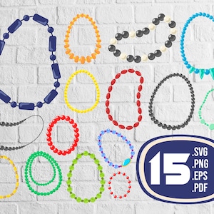 Neckles svg,Necklace svg, Chain Necklace svg, Pearl Necklace svg, Bundle svg, woman neckles svg, kids neckles, print file,printable,svg file