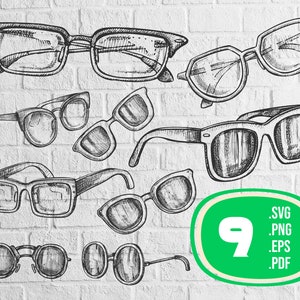 Hand drawn sunglasses svg,Sunglasses svg, Eyeglasses svg,Sunglasses png, aviator SVG, sunnies SVG, glasses svg,print file, svg file