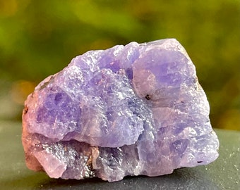 Raw Tanzanite Gem, AA Quality Crystal, Natural Precious Gemstone, High Vibe Synergy12 Stone Charged with Reiki + Sustainably Mined @Tanzania