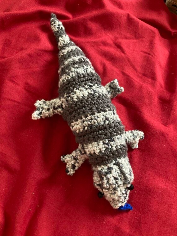 blue tongue skink plush