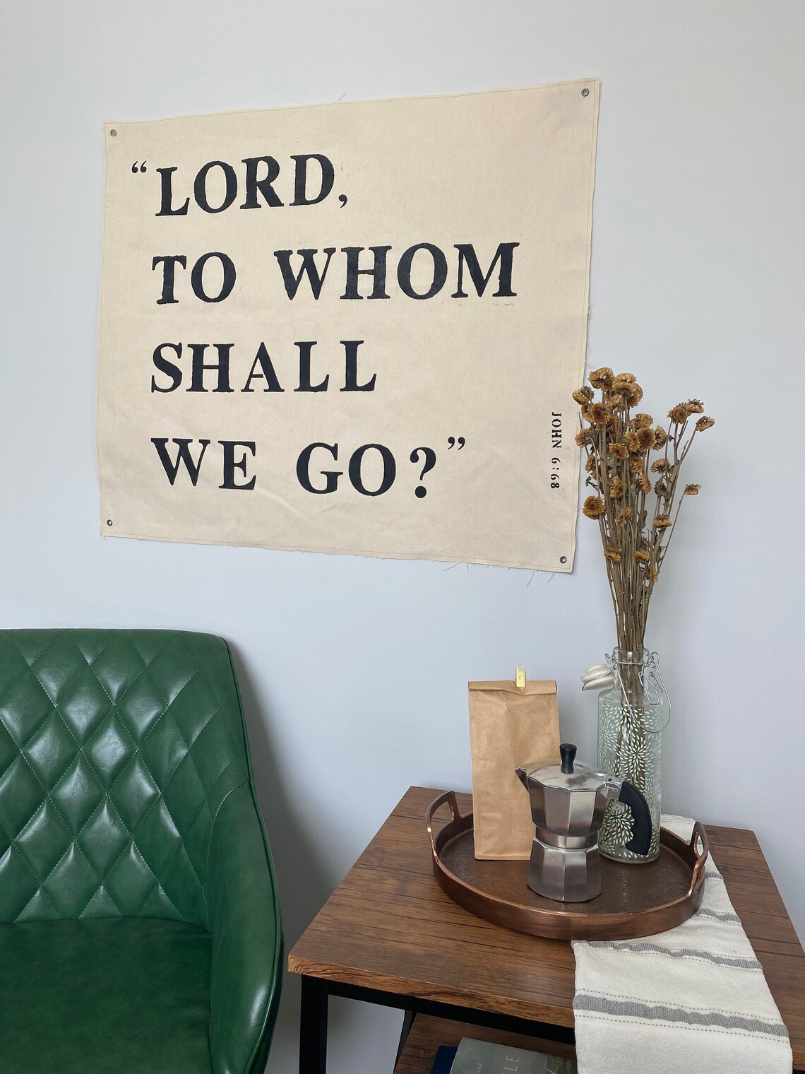 Lord To Whom Shall We Go Wall Hanging | Etsy