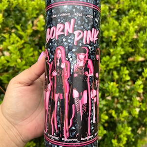 BLACKPINK Tumbler 20oz, Blackpink Cup, KPOP Tumbler
