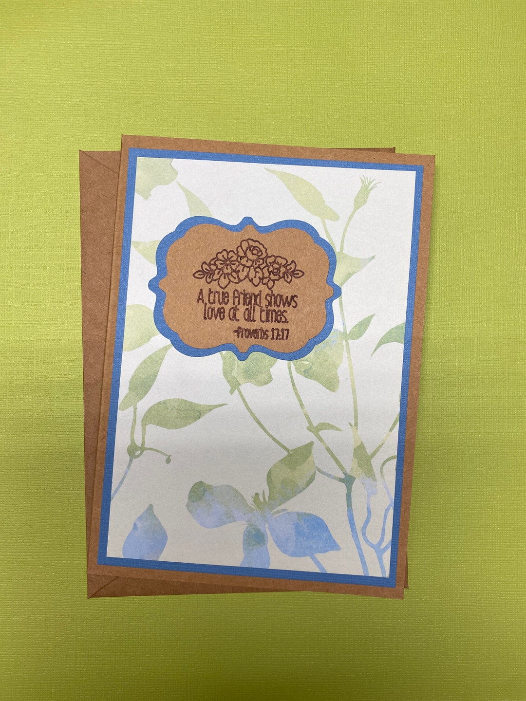 Bad Handmade Card Example Handmade Cards - Etsy