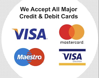 Vintage Flange Visa Mastercard Novus Credit Card Store Sign - Etsy