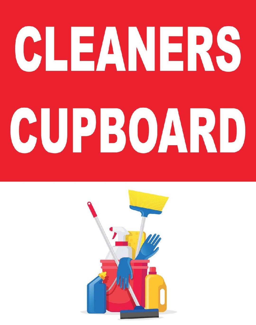 Cleaners Cleaning Cupboard for Door Cabinet Cupboard Business Office ...
