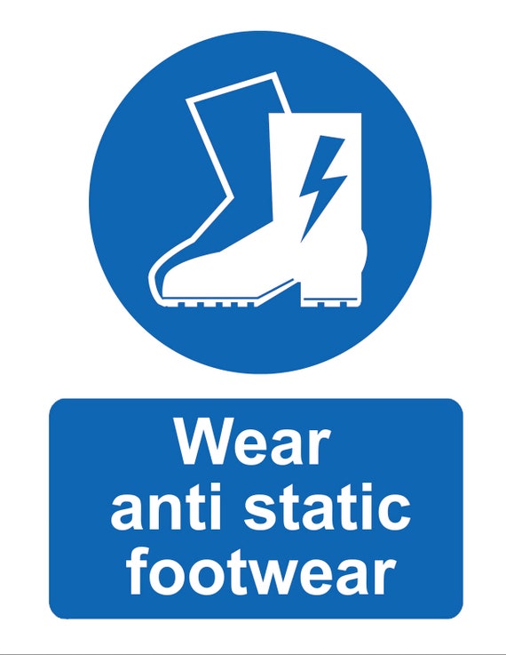 Anti static shop footwear