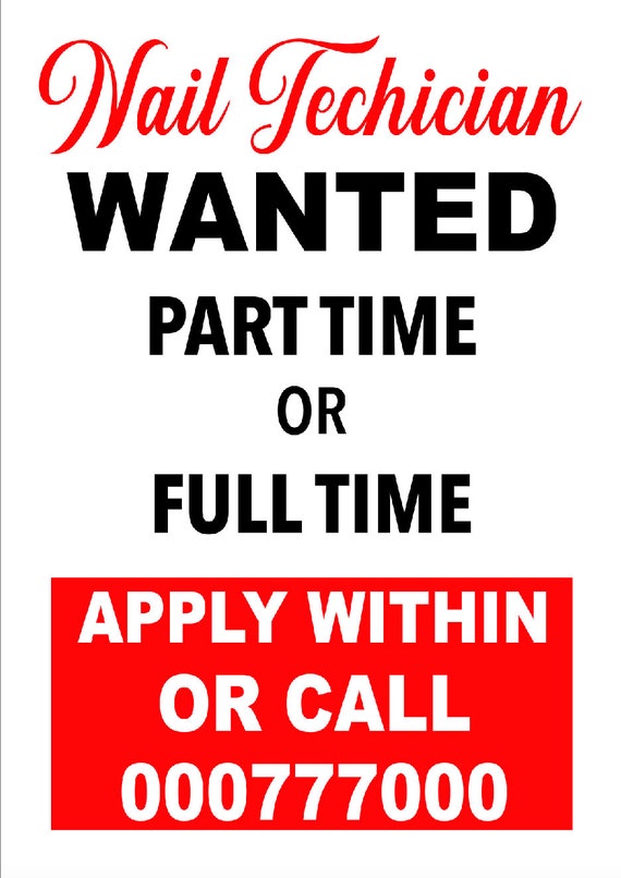 Discover 107+ nail tech wanted songngunhatanh.edu.vn