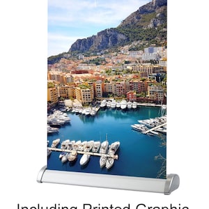 Table Top Exhibition A3 Roller Stand Pull Roll Up Display Stand Inc Printed Graphic Sign Display Stand Shop Display Optional Design