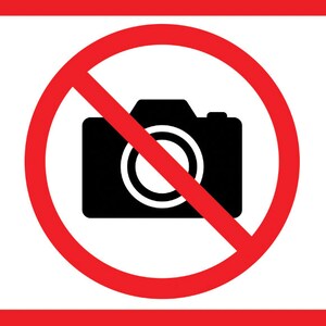 Large & Small Posters Print Signage Sign Notice Order Instruction No Photography Not Permitted In This Area Prohibited No Photograph