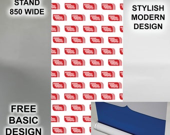 Mid Range Stylish Step Repeat Company Logo Exhibition 850 Wide