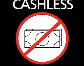 ULTECHNOVO Cash Sign Business Signs Cashier Sign Payment Sign Save No - View #8