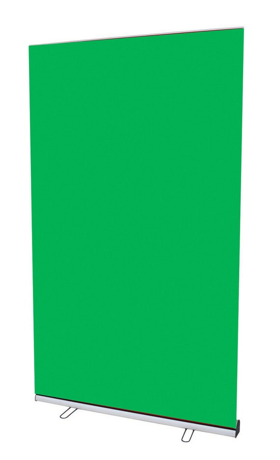 1m Wide Chroma Green Screen Zoom Virtual Background Roller Etsy
