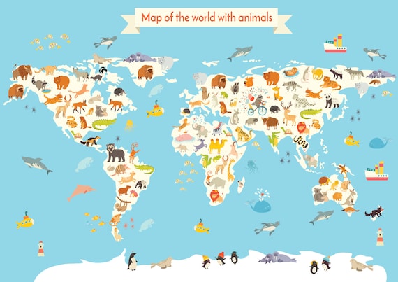 Resource Map Of The World