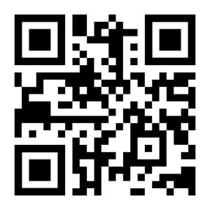 May include: Black and white QR code.