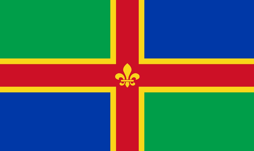 60 Stück Lancashire-Flaggenaufkleber - Selbstklebend, 33x20 Mm, Permanent-Klebstoff, Papier