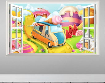 Sweet Shop Decal - Etsy UK