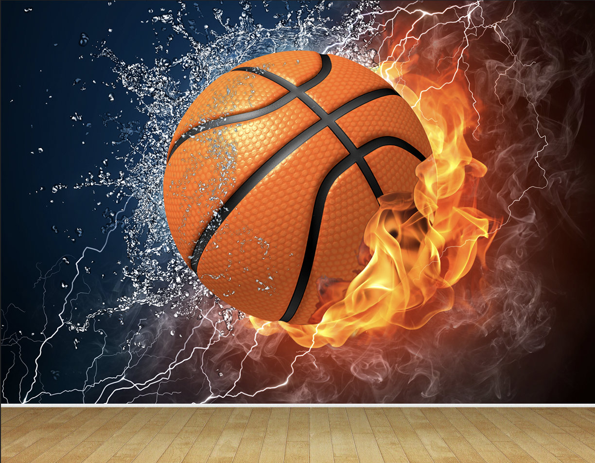 Basketball On Fire Wallpapers on WallpaperDog