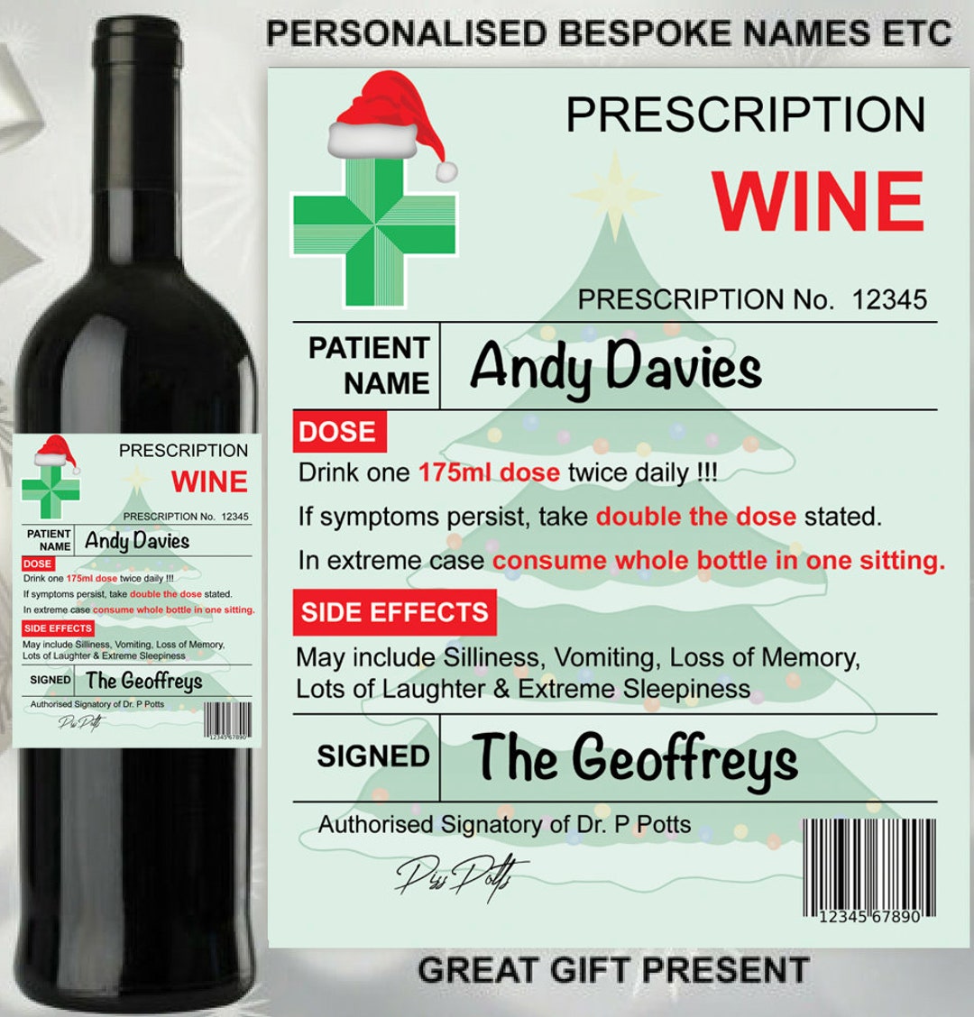 B Paper - Bottiglia Vino Personalizzata - "grafica Love" Una Dedica - Foto 2