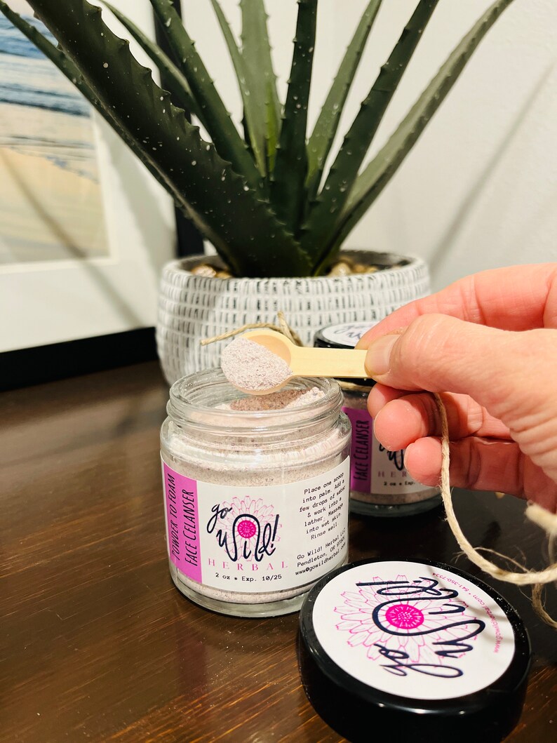 Powder Face Cleanser - Etsy