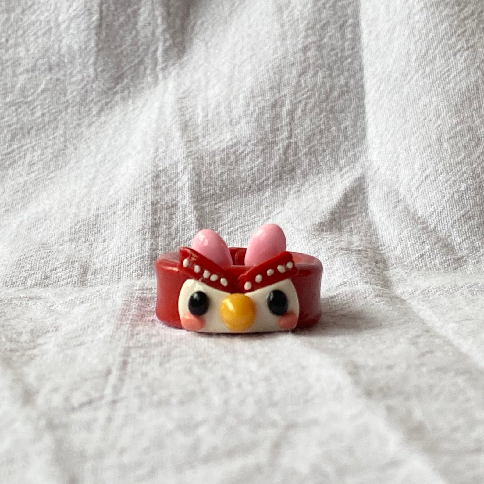 Animal crossing handmade clay ring Celesteanimal crossing Etsy