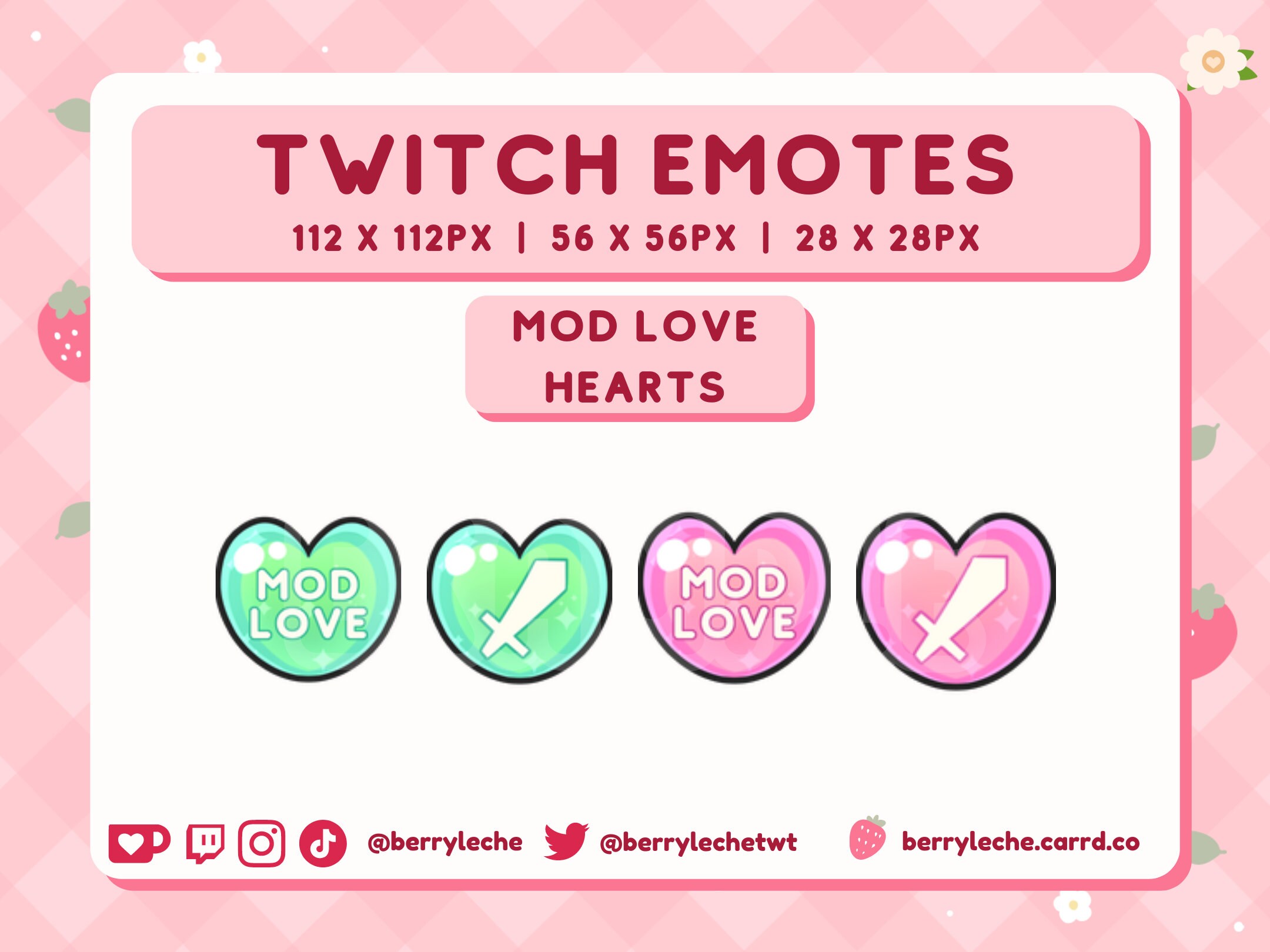 Bubble Mod Love Twitch Emote Mod Love Text Discord Emote -  Israel