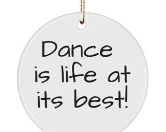 Dance gifts, Teammate, Senior dancer ornament, Dance team gift, Dance mom, Dance teacher, Recital, Dance team keepsake, Birthday, Graduation