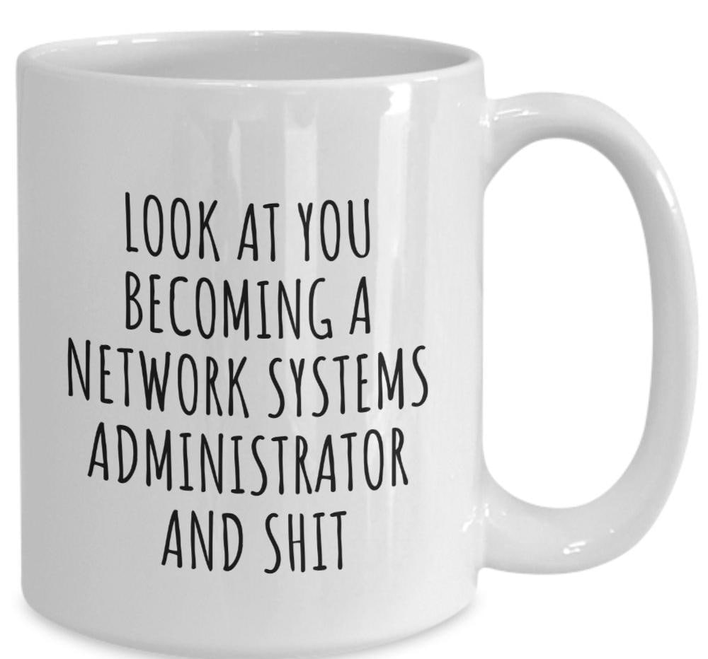 Computer System Gift Network Systems Administrator Gift, Funny Quote Mug, Gift for Her ...