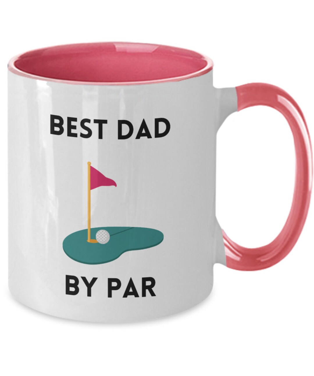 Best Dad by Par Mug Dad Golf Gift Golf Dad Gift Golf Gifts Etsy