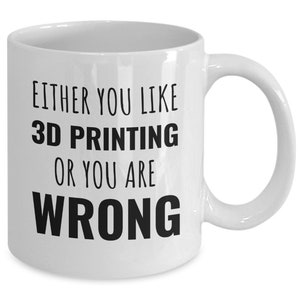 Drucker Tasse, lustige Drucker Geschenke für Männer, Drucker Geschenke, Drucker Geschenk, lustiges Geschenk für 3D-Drucker, Geschenke für den Drucker, Druckerliebhaber