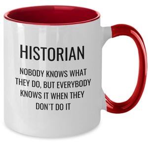 Historyk, Prezent genealogiczny, Zabawny kubek historyczny, Nauczyciel, Historyczny nerd, Historia rodziny, Wdzięczność, Urodziny, Święto Dziękczynienia, Boże Narodzenie, Tata