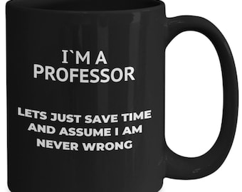 Professor, Professor Finance, Gift for Professor, Math Professor Gift, Thankyou Gifts for Professor, Tenured Professor Gift