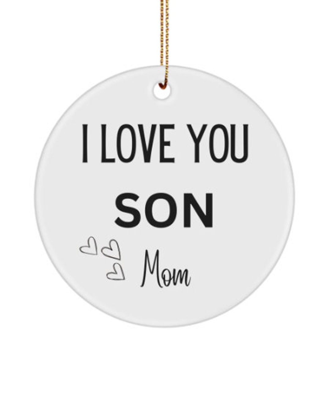 Son I Love You Son Gifts Gift From Mom Funny Ornament Car Mirror son-i-love-you-son-gifts-gift-from-mom-funny-ornament-car-mirror