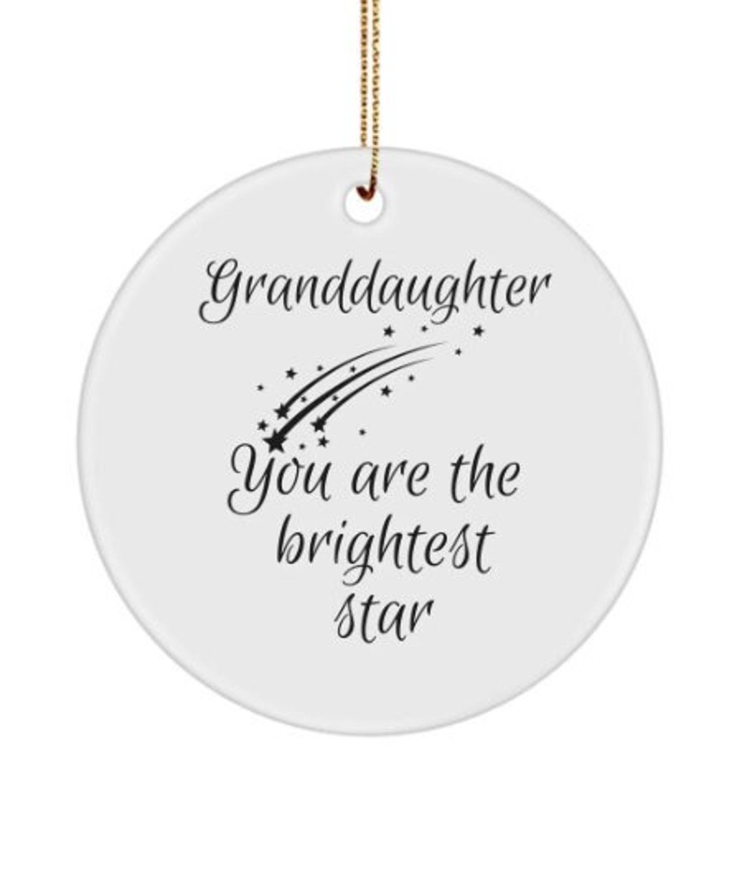 Granddaughter Ornament, Granddaughter Gift From Grandma, Best