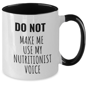 Nutritionist gift, Nutritionist graduation, Funny Nutritionist cup, New job, Gift  her, Dietician, Dorm Décor, Birthday, Christmas, Thanks