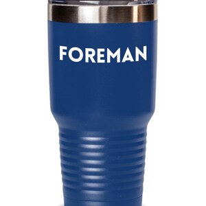 Foreman, Foreman tumbler, Foreman Gift, Foreman co-worker, Construction, Birthday, Christmas, Contractor, Building foreman, Builder water